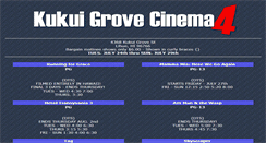 Desktop Screenshot of kukuigrovecinema.com